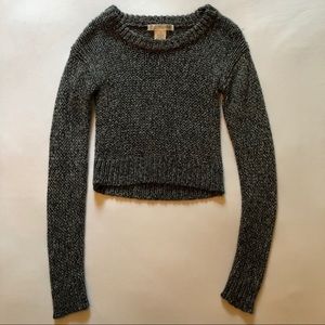 Crop top sweater